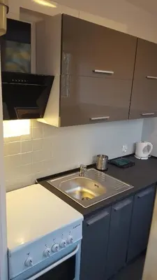 Kuchnia lub aneks kuchenny w obiekcie Sand Apartment