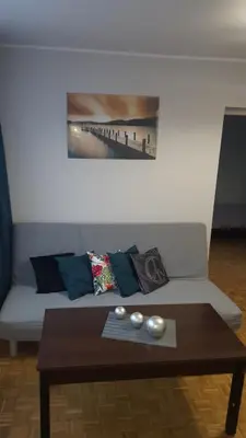 Część wypoczynkowa w obiekcie Sand Apartment