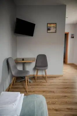 Telewizja i/lub zestaw kina domowego w obiekcie Zajazd Zachęta