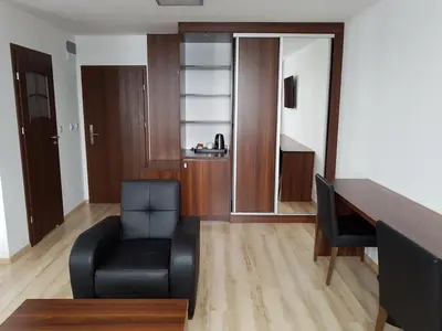 Kuchnia lub aneks kuchenny w obiekcie Pod Kominem Pokoje i Apartamenty