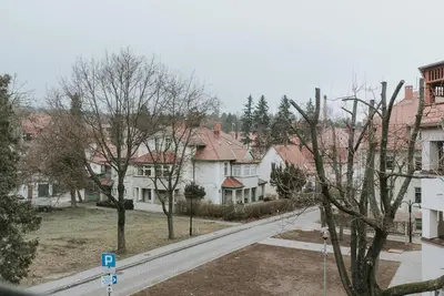 Budynek, w którym mieści się apartament