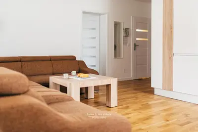 Część wypoczynkowa w obiekcie Apartament 3 - Bliżej Zdroju