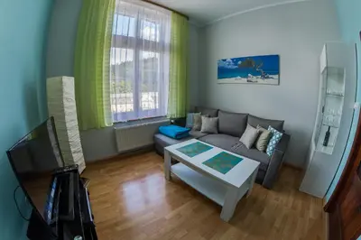 Część wypoczynkowa w obiekcie Apartament Zdrojowa 45