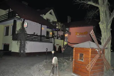 Budynek, w którym mieści się zajazd