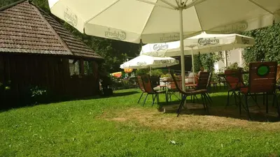 Ogród w obiekcie Gospoda w Starym Młynie