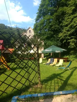 Ogród w obiekcie Gospoda w Starym Młynie