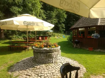 Ogród w obiekcie Gospoda w Starym Młynie