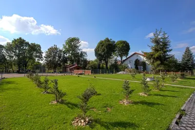 Ogród w obiekcie Hotel Róża