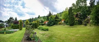 Ogród w obiekcie Agroturystyka Wzgórze Magnolii