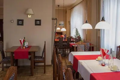 Restauracja lub miejsce do jedzenia w obiekcie Hotel Karkonosze