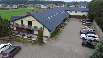Budynek, w którym mieści się zajazd