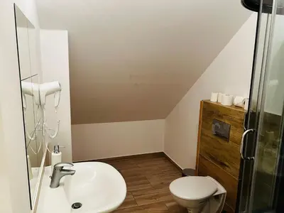 Łazienka w obiekcie Piławski Dwór