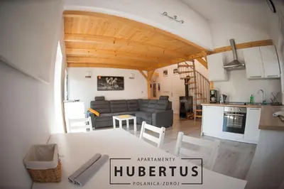 Kuchnia lub aneks kuchenny w obiekcie Hubertus