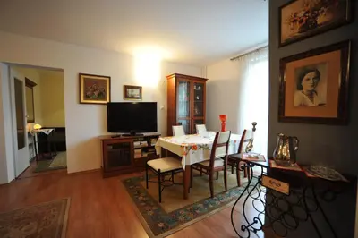 Telewizja i/lub zestaw kina domowego w obiekcie Apartament Tais