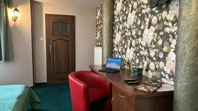 Część wypoczynkowa w obiekcie Noclegi I Restauracja Zodiak