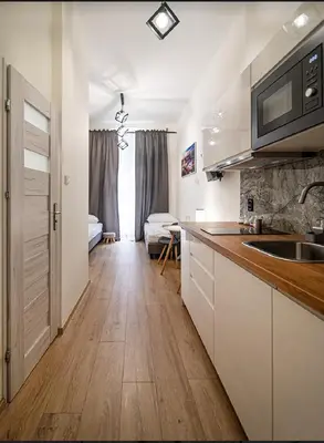Plan piętra w obiekcie Apartamenty Mikubo Wrocław