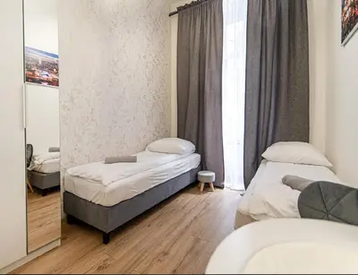 Plan piętra w obiekcie Apartamenty Mikubo Wrocław