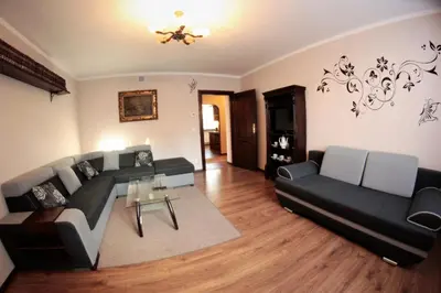Część wypoczynkowa w obiekcie Apartament Morawka