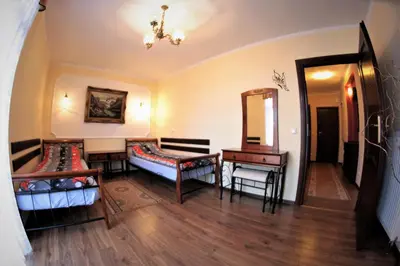 Łóżko lub łóżka w pokoju w obiekcie Apartament Morawka