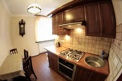 Kuchnia lub aneks kuchenny w obiekcie Apartament Morawka
