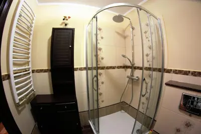 Łazienka w obiekcie Apartament Morawka