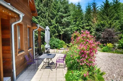 Ogród w obiekcie Apartamenty w Dolinie Gościna