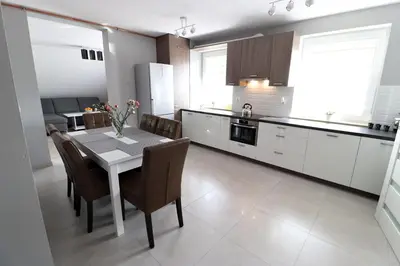 Kuchnia lub aneks kuchenny w obiekcie Apartamenty BM'Kruk