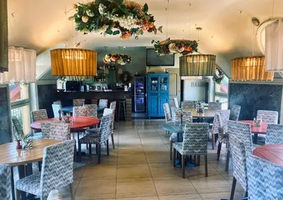 Restauracja lub miejsce do jedzenia w obiekcie Ski&Spa Zieleniec