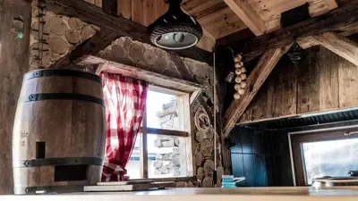 Kuchnia lub aneks kuchenny w obiekcie Ski&Spa Zieleniec