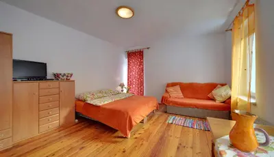 Telewizja i/lub zestaw kina domowego w obiekcie Biotanika