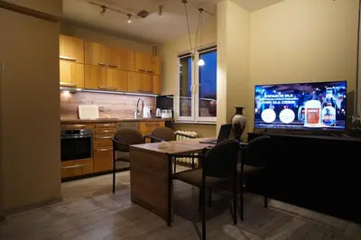 Kuchnia lub aneks kuchenny w obiekcie Apartment 6 Gwiazdek
