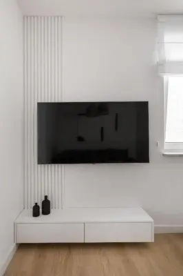 Telewizja i/lub zestaw kina domowego w obiekcie Apartamenty Rodzinne Zdrojowe