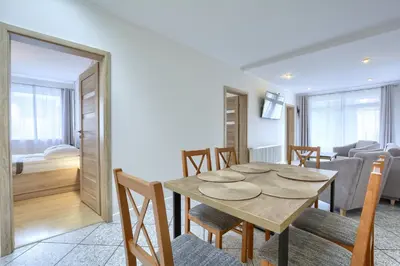 Część wypoczynkowa w obiekcie Apartamenty Rodzinne Zdrojowe