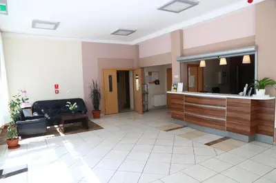 Hol lub recepcja w obiekcie Dom Wypoczynkowy HALKA Kudowa-Zdrój w górach
