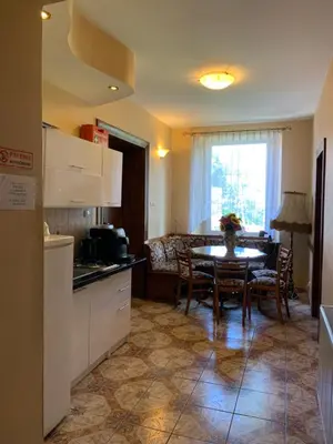 Kuchnia lub aneks kuchenny w obiekcie Apartamenty pokoje 