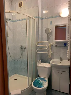 Łazienka w obiekcie Apartamenty pokoje 