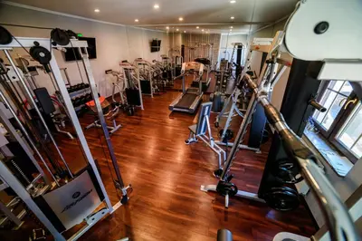 Centrum fitness w obiekcie Na Kamieniu Hotel & Spa