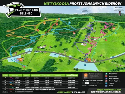 Plan piętra w obiekcie Domek Zieleniec