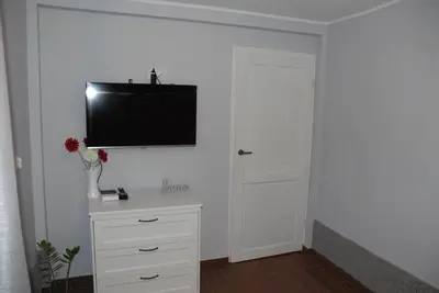 Telewizja i/lub zestaw kina domowego w obiekcie Grey House
