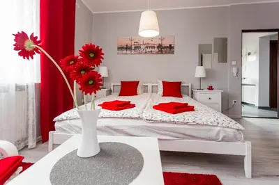 Łóżko lub łóżka w pokoju w obiekcie Grey House