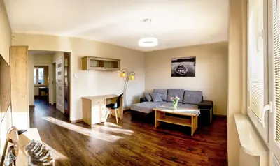 Część wypoczynkowa w obiekcie Apartament Fryderyk Premium 2