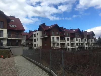 Budynek, w którym mieści się apartament
