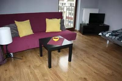 Część wypoczynkowa w obiekcie Marea Apartment
