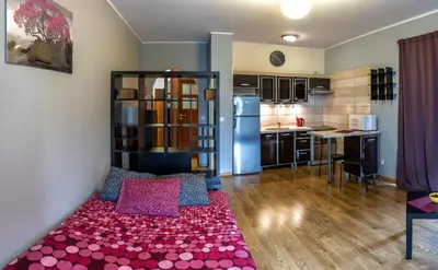 Kuchnia lub aneks kuchenny w obiekcie Marea Apartment