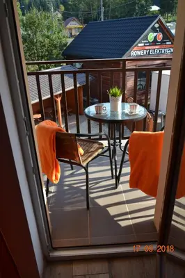 Balkon lub taras w obiekcie Apartamenty Pod Rudką Czarna Góra