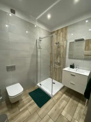 Łazienka w obiekcie Apartamenty Pod Rudką Czarna Góra