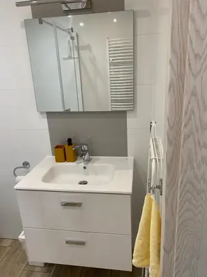 Łazienka w obiekcie Apartamenty Pod Rudką Czarna Góra
