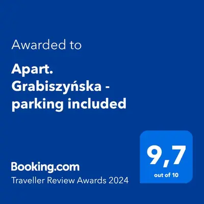 Certyfikat, podpis lub inny dokument wystawiony w obiekcie Apart. Grabiszyńska - parking included