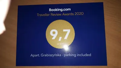 Certyfikat, podpis lub inny dokument wystawiony w obiekcie Apart. Grabiszyńska - parking included