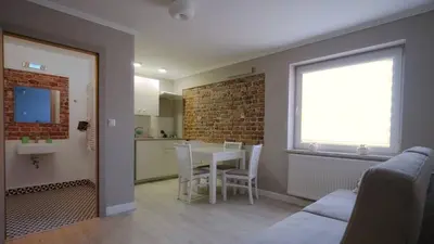 Kuchnia lub aneks kuchenny w obiekcie Happy Day Apartments